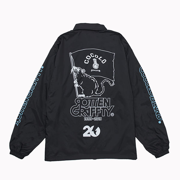 ROTTENGRAFFTY×COCOLO BLAND コーチジャケット【CB-CL-610